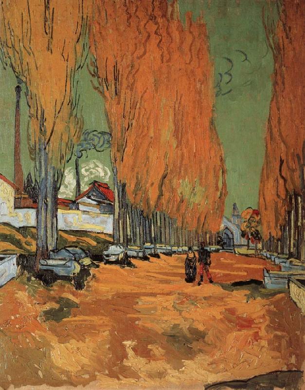 Vincent Van Gogh The Alyscamps,Avenue oil painting picture